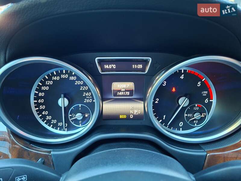 Внедорожник / Кроссовер Mercedes-Benz M-Class 2014 в Одессе фото 12 Внедорожник / Кроссовер Mercedes-Benz M-Class 2014 в Одессе