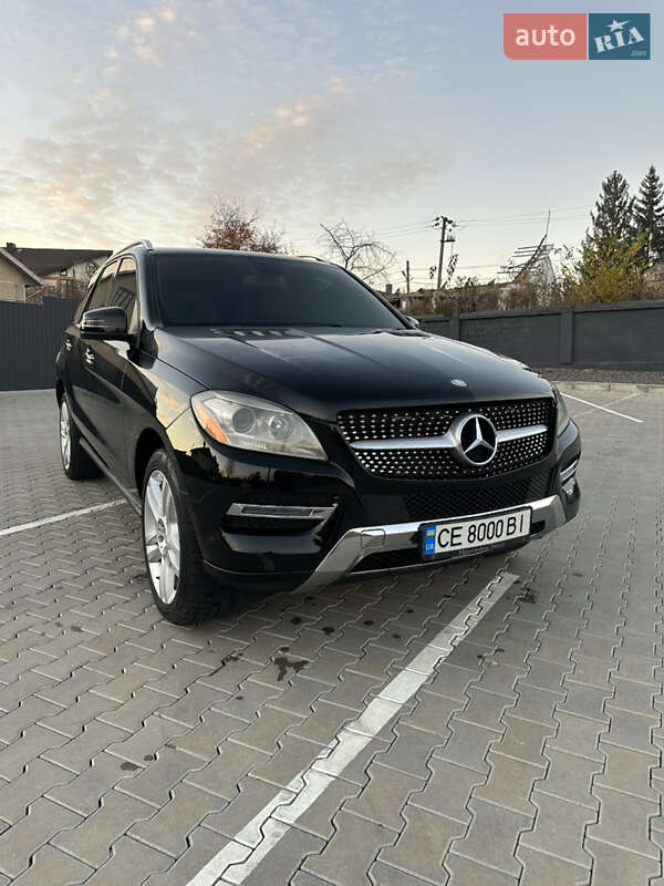 Внедорожник / Кроссовер Mercedes-Benz M-Class 2013 в Черновцах