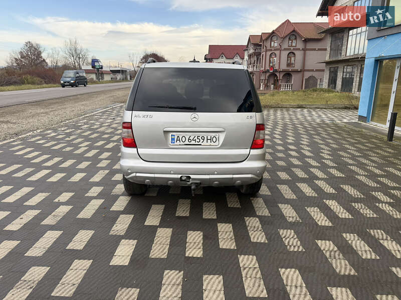 Внедорожник / Кроссовер Mercedes-Benz M-Class 2002 в Тячеве фото 4 Внедорожник / Кроссовер Mercedes-Benz M-Class 2002 в Тячеве