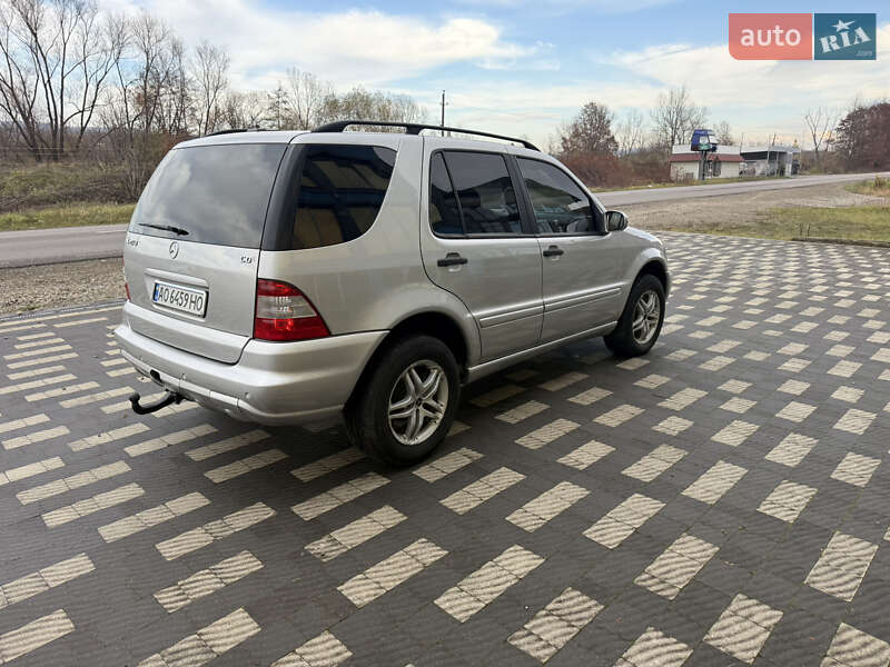 Внедорожник / Кроссовер Mercedes-Benz M-Class 2002 в Тячеве фото 5 Внедорожник / Кроссовер Mercedes-Benz M-Class 2002 в Тячеве