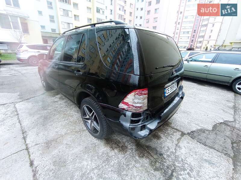 Внедорожник / Кроссовер Mercedes-Benz M-Class 2002 в Черновцах