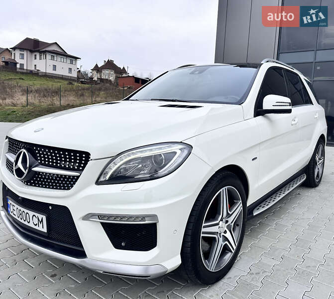 Внедорожник / Кроссовер Mercedes-Benz M-Class 2012 в Черновцах