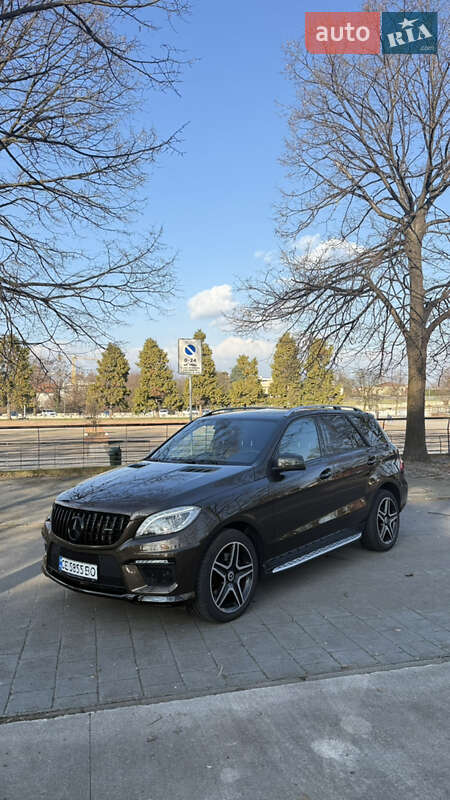 Позашляховик / Кросовер Mercedes-Benz M-Class 2013 в Новоселиці фото 7 Позашляховик / Кросовер Mercedes-Benz M-Class 2013 в Новоселиці