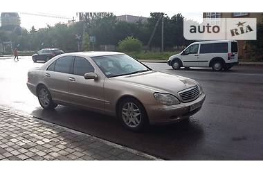 Седан Mercedes-Benz S-Class 2001 в Ивано-Франковске