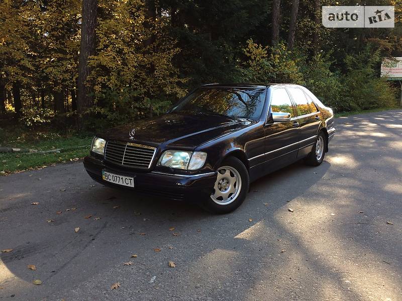 Седан Mercedes-Benz S-Class 1997 в Львове