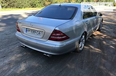 Седан Mercedes-Benz S-Class 2001 в Житомире