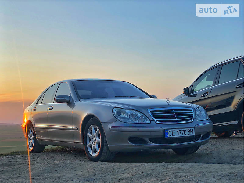 Седан Mercedes-Benz S-Class 2003 в Черновцах