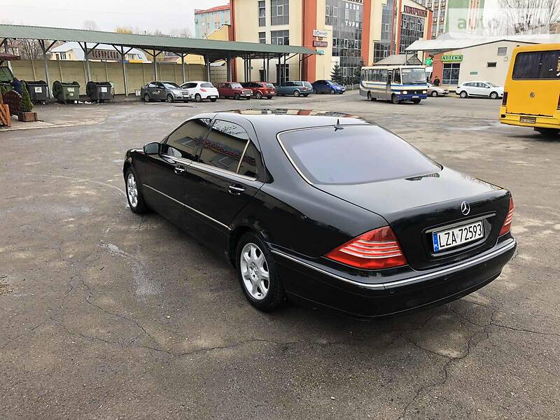 Седан Mercedes-Benz S-Class 2001 в Львове