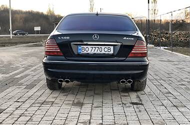 Седан Mercedes-Benz S-Class 2003 в Тернополе