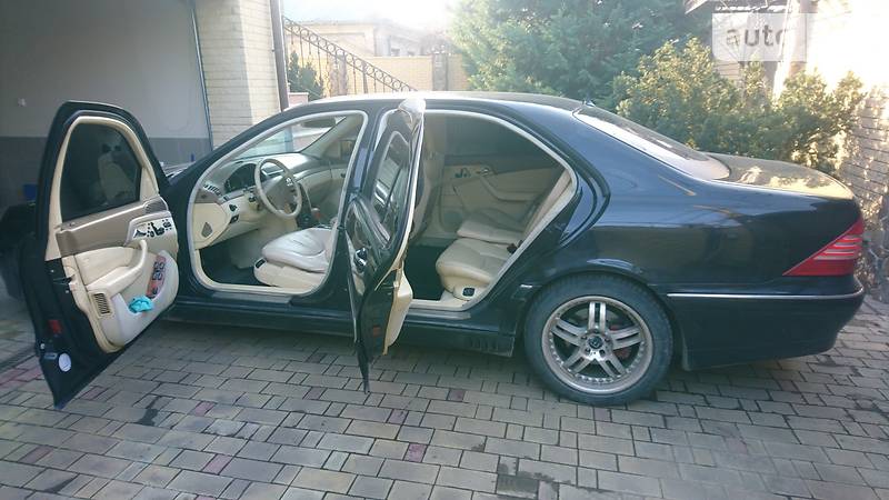 Седан Mercedes-Benz S-Class 2000 в Києві фото 5 Седан Mercedes-Benz S-Class 2000 в Києві