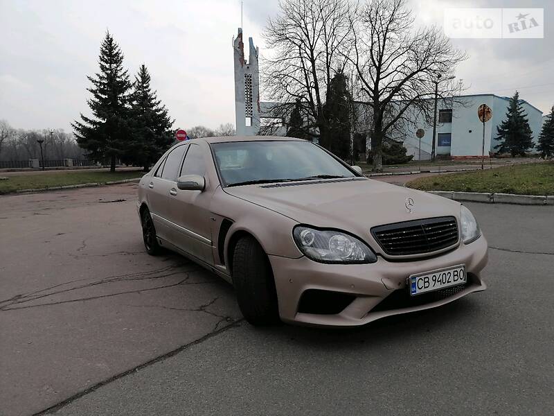 Седан Mercedes-Benz S-Class 1998 в Чернигове