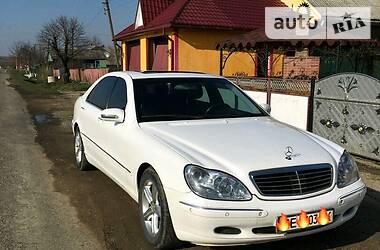 Седан Mercedes-Benz S-Class 2001 в 
