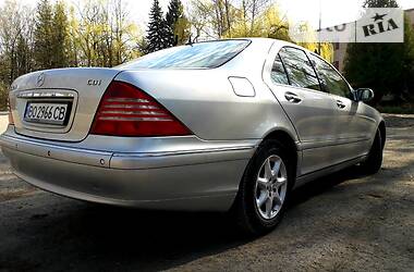 Седан Mercedes-Benz S-Class 2000 в Тернополе