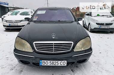 Седан Mercedes-Benz S-Class 2001 в Тернополі