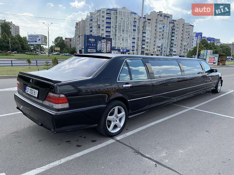 Лимузин Mercedes-Benz S-Class 1991 в Чернигове