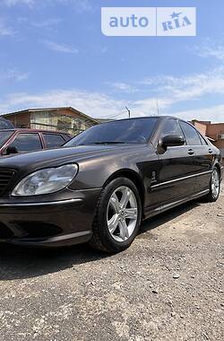 Седан Mercedes-Benz S-Class 2001 в Мукачево