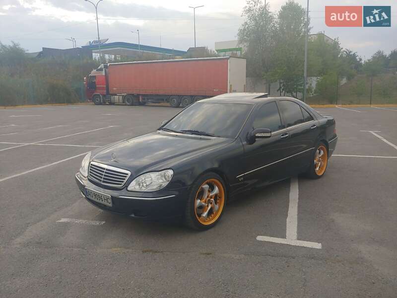 Седан Mercedes-Benz S-Class 1999 в Ужгороді фото 5 Седан Mercedes-Benz S-Class 1999 в Ужгороді