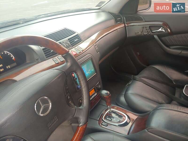 Седан Mercedes-Benz S-Class 1999 в Ужгороді фото 11 Седан Mercedes-Benz S-Class 1999 в Ужгороді