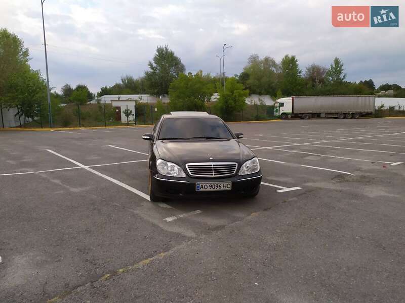 Седан Mercedes-Benz S-Class 1999 в Ужгороді фото 21 Седан Mercedes-Benz S-Class 1999 в Ужгороді
