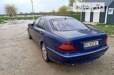 Седан Mercedes-Benz S-Class 2000 в 