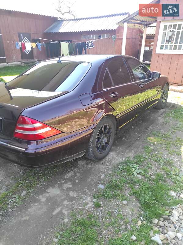 Седан Mercedes-Benz S-Class 1999 в Чернівцях