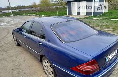 Седан Mercedes-Benz S-Class 2000 в 