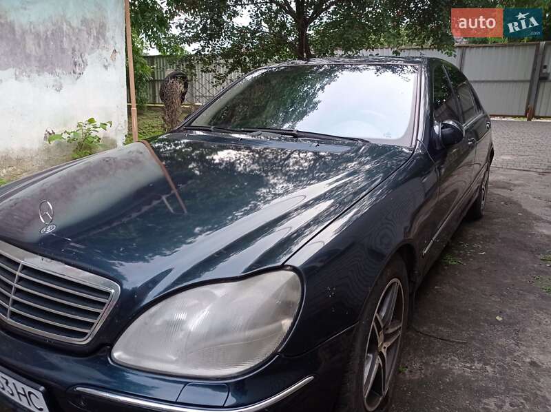 Седан Mercedes-Benz S-Class 2002 в Звягеле