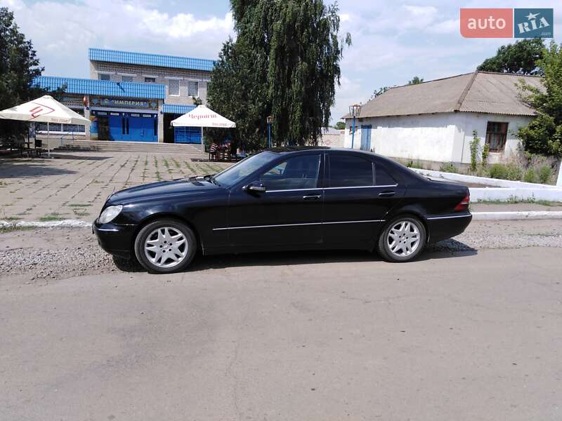 Седан Mercedes-Benz S-Class 2002 в Снигиревке фото 7 Седан Mercedes-Benz S-Class 2002 в Снигиревке