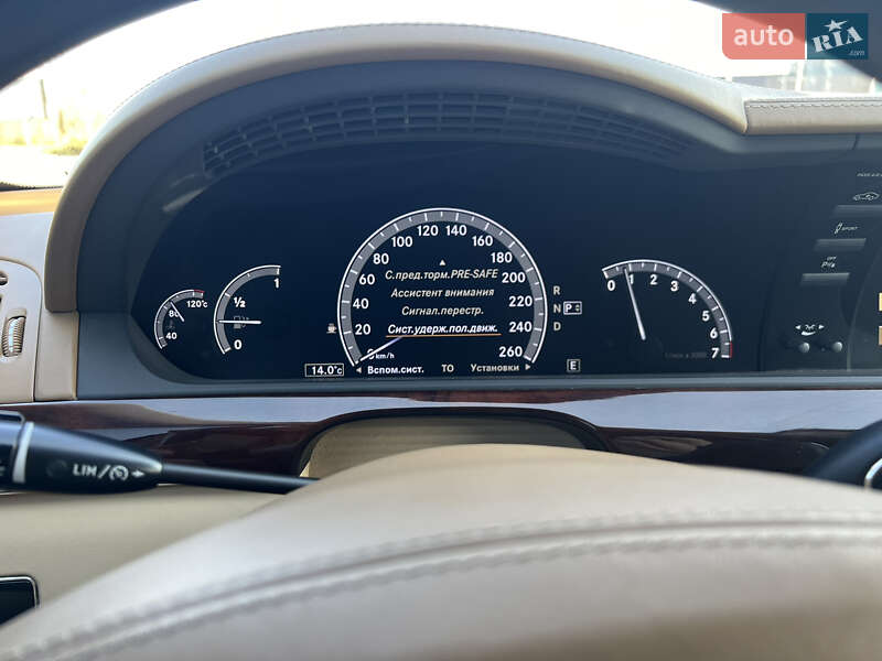 Седан Mercedes-Benz S-Class 2011 в Львові