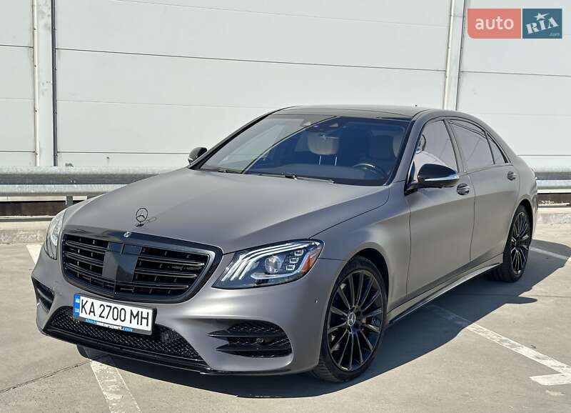 Седан Mercedes-Benz S-Class 2018 в Киеве