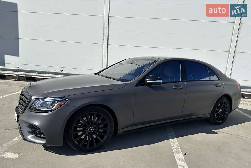 Седан Mercedes-Benz S-Class 2018 в Киеве