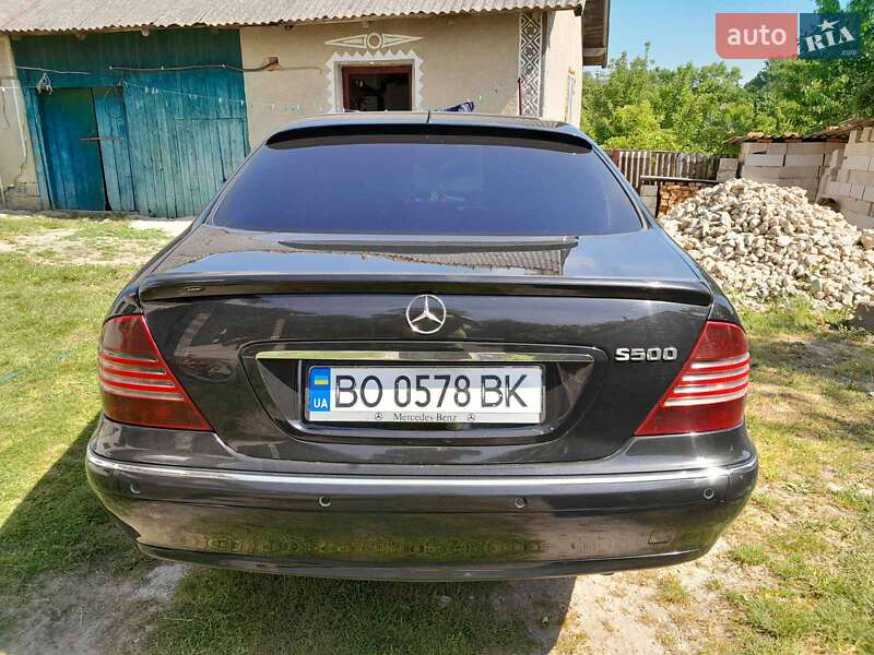 Седан Mercedes-Benz S-Class 2000 в Тернополе