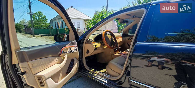 Седан Mercedes-Benz S-Class 2002 в Вилково фото 17 Седан Mercedes-Benz S-Class 2002 в Вилково