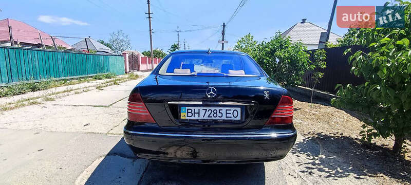 Седан Mercedes-Benz S-Class 2002 в Вилково фото 6 Седан Mercedes-Benz S-Class 2002 в Вилково