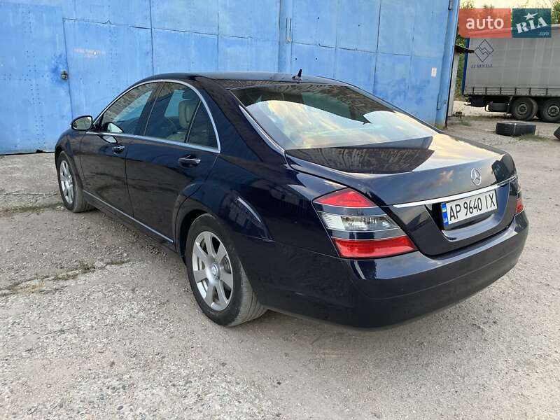 Седан Mercedes-Benz S-Class 2007 в Запоріжжі