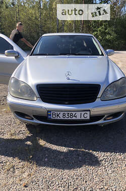 Седан Mercedes-Benz S-Class 2002 в Томашгороде