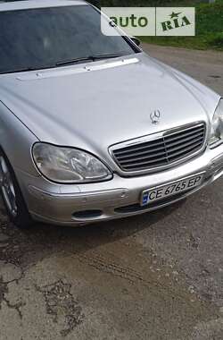 Седан Mercedes-Benz S-Class 2002 в Вижниці