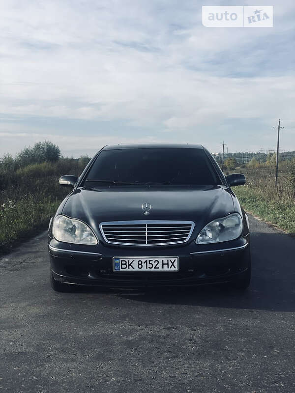 Седан Mercedes-Benz S-Class 2001 в Луцьку