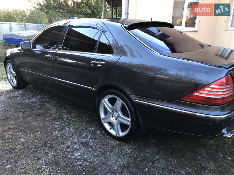 Седан Mercedes-Benz S-Class 2001 в Глевахе фото 3 Седан Mercedes-Benz S-Class 2001 в Глевахе