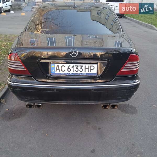 Седан Mercedes-Benz S-Class 1999 в Луцке