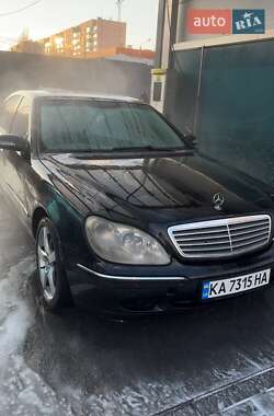 Седан Mercedes-Benz S-Class 2002 в Одесі