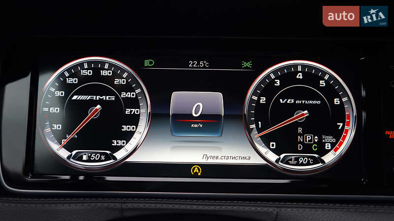 Седан Mercedes-Benz S-Class 2013 в Львові