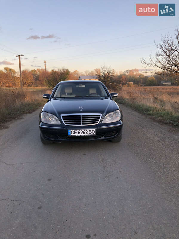 Седан Mercedes-Benz S-Class 2004 в Черновцах