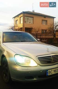 Седан Mercedes-Benz S-Class 2001 в Львові