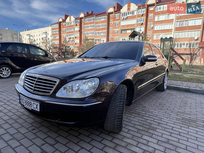 Седан Mercedes-Benz S-Class 2003 в Гусятине фото 2 Седан Mercedes-Benz S-Class 2003 в Гусятине
