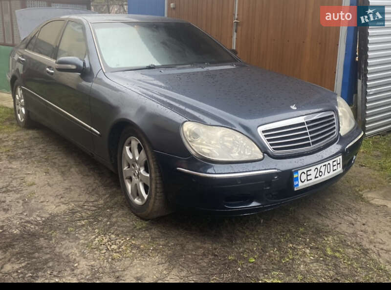 Седан Mercedes-Benz S-Class 2001 в Черновцах