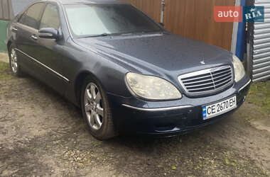 Седан Mercedes-Benz S-Class 2001 в 
