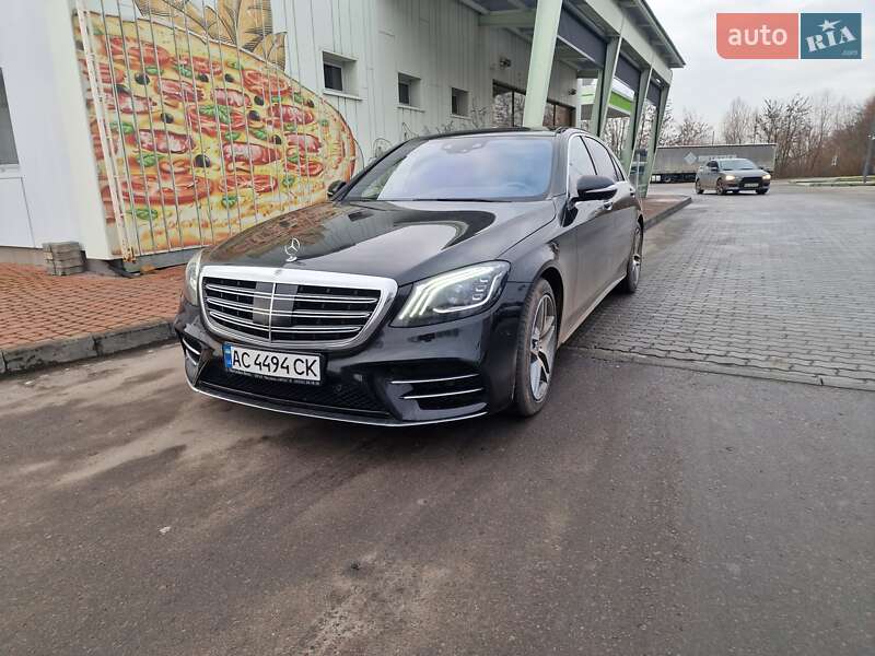 Седан Mercedes-Benz S-Class 2019 в Луцке