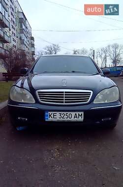 Седан Mercedes-Benz S-Class 2002 в Кам'янському