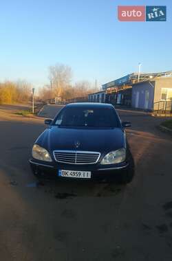 Седан Mercedes-Benz S-Class 2000 в 